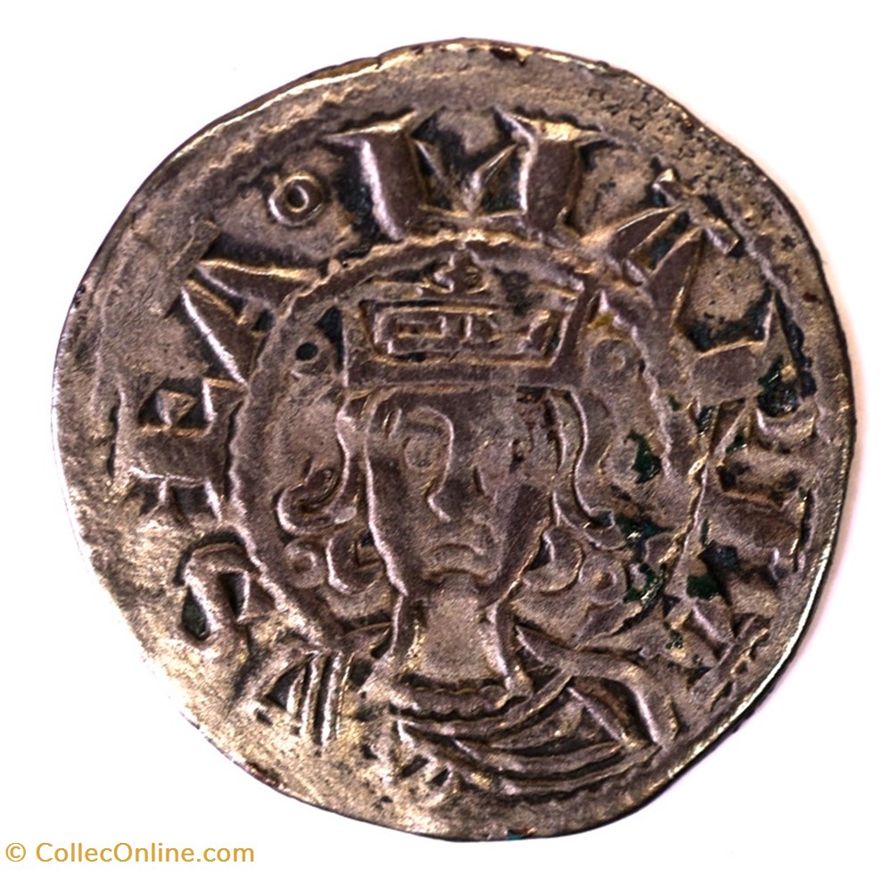monnaies europe medievale france feodales auvergne clermont denier anonyme
