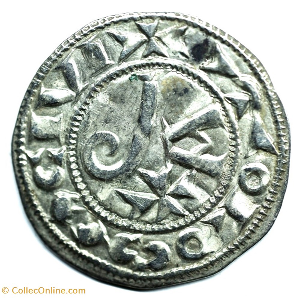 Languedoc Toulouse Denier Alphonse Jourdain monnaies europe medievale france feodales languedoc toulouse denier alphonse jourdain