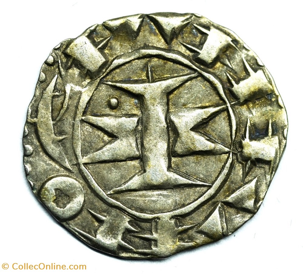 Languedoc Melgueil Denier melgorien anonyme monnaies europe medievale france feodales languedoc melgueil denier melgorien anonyme