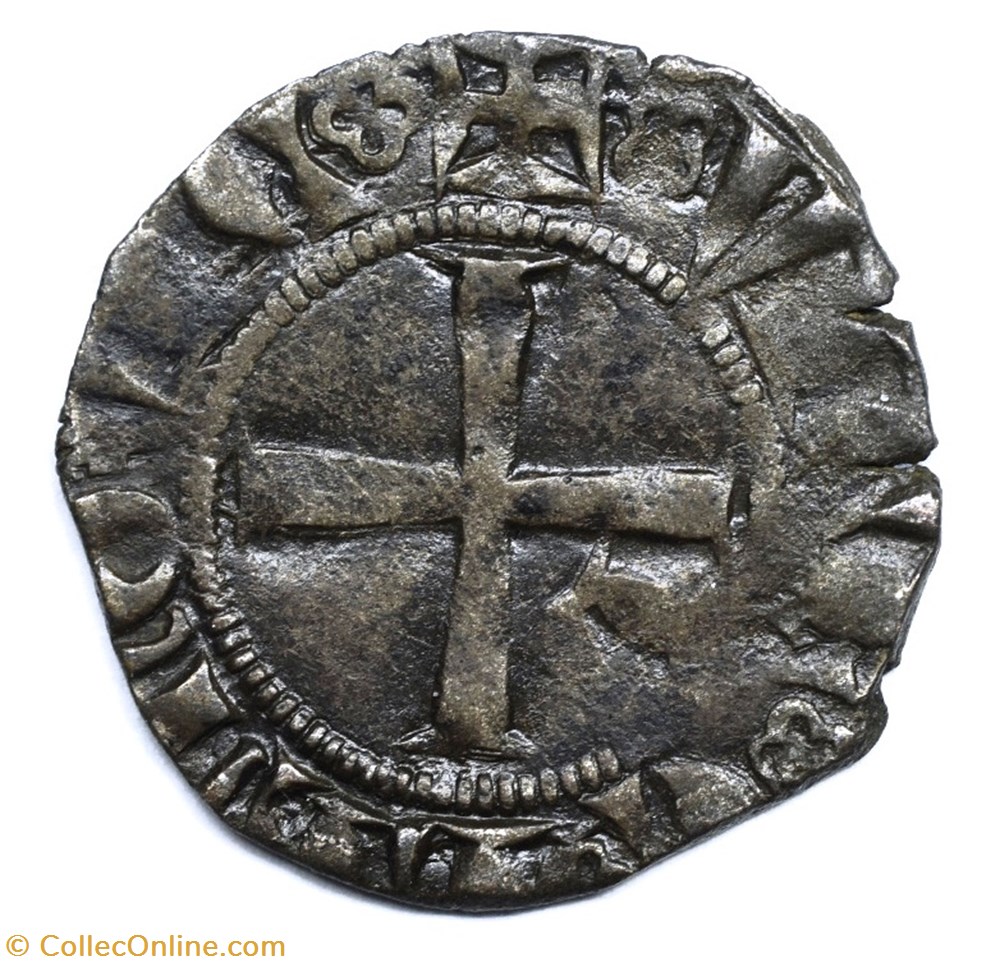 Limousin Vicomté de Limoges Denier Jean III monnaies europe medievale france feodales limousin vicomte de limoges denier jean iii