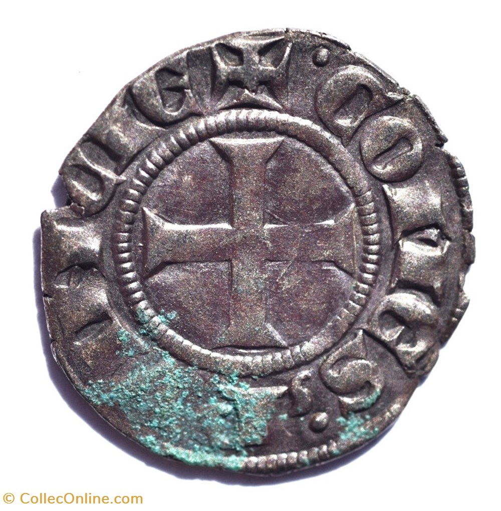 Provence Comté de Provence Obole Charles I d'Anjou monnaies europe medievale france feodales provence comte de provence obole charles i anjou