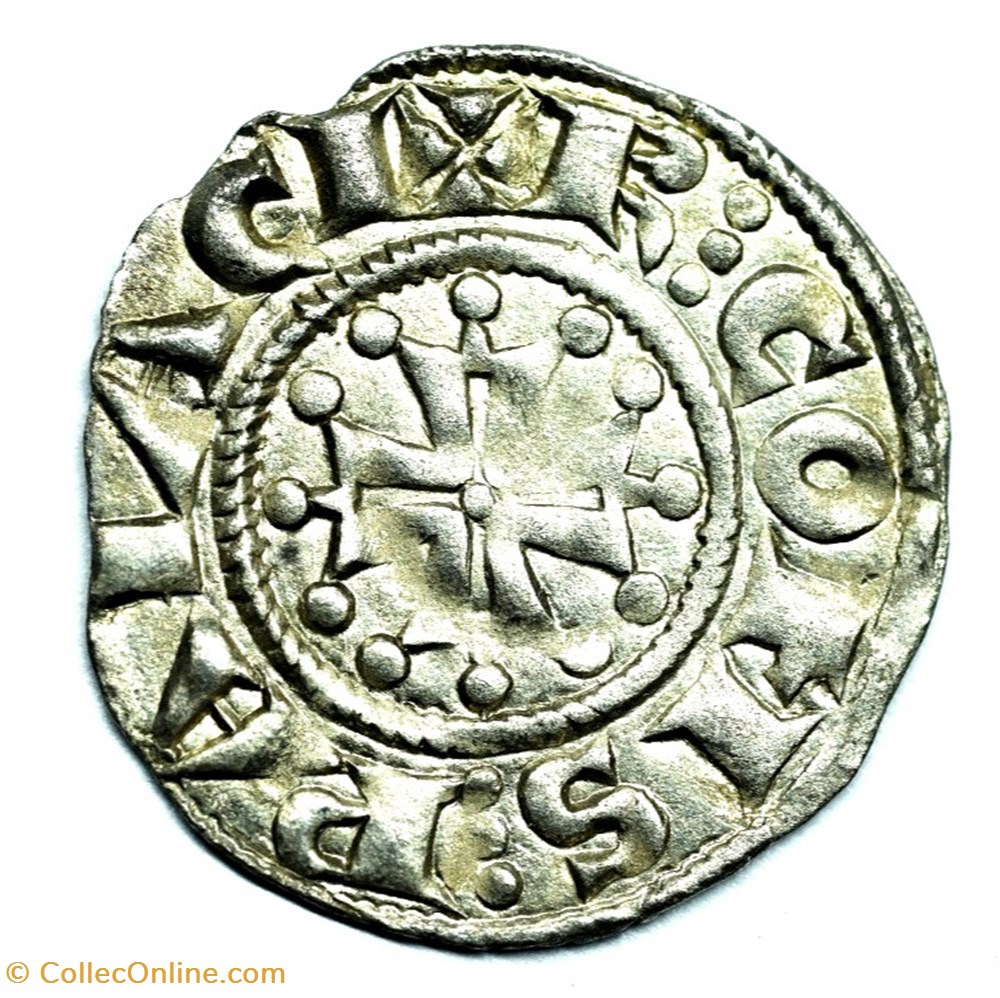Provence Marquisat de Provence Denier Raymond VI et VII monnaies europe medievale france feodales provence marquisat de provence denier raymond vi et vii