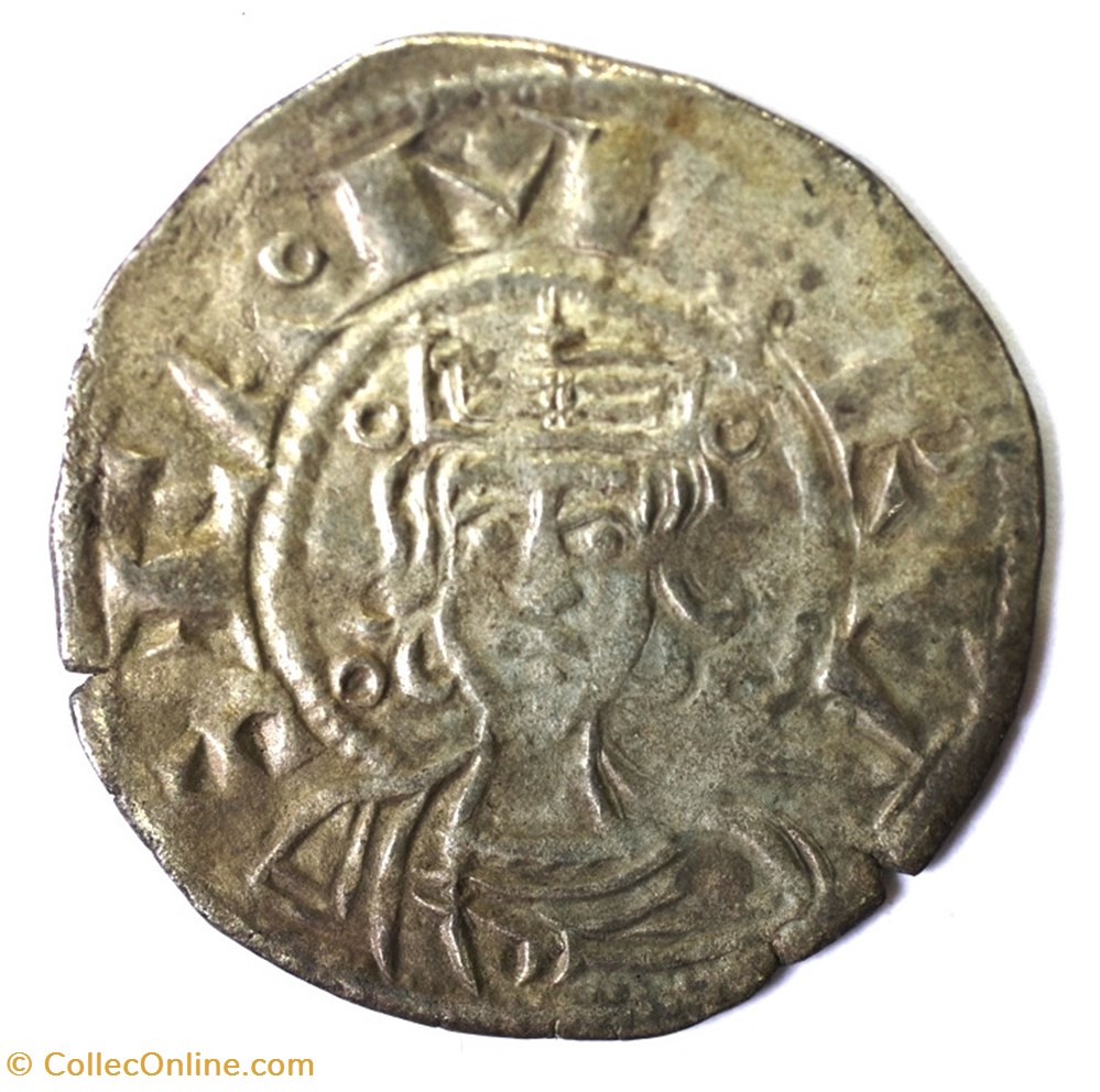 monnaies europe medievale france feodales auvergne clermont denier anonyme
