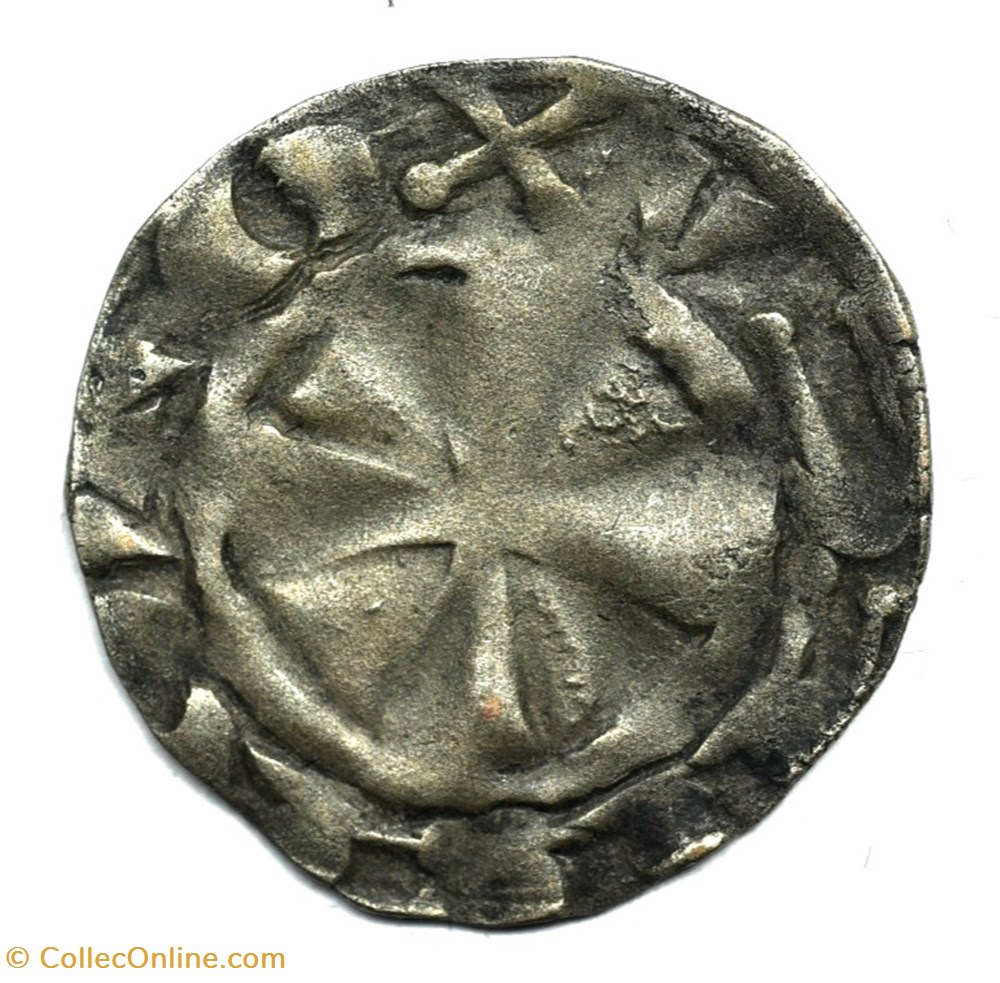 Auvergne Le Puy Denier anonyme monnaies europe medievale france feodales auvergne le puy denier anonyme