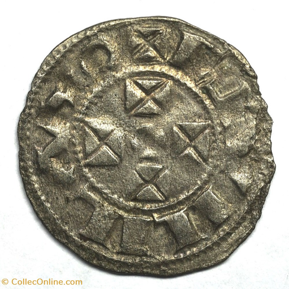 monnaies europe medievale france feodales aquitaine denier bernard guillaume