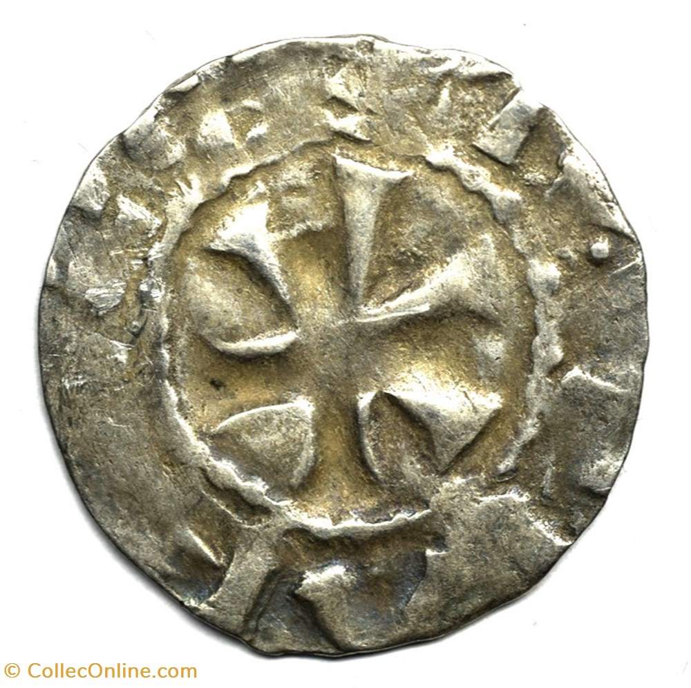 monnaies europe medievale france feodales auvergne le puy denier anonyme