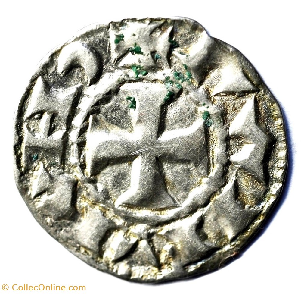 monnaies europe medievale france feodales languedoc albi denier raymond