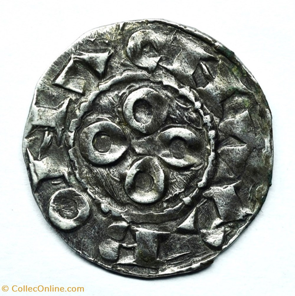 Languedoc Narbonne Denier Raymond Berenger monnaies europe medievale france feodales languedoc narbonne denier raymond berenger
