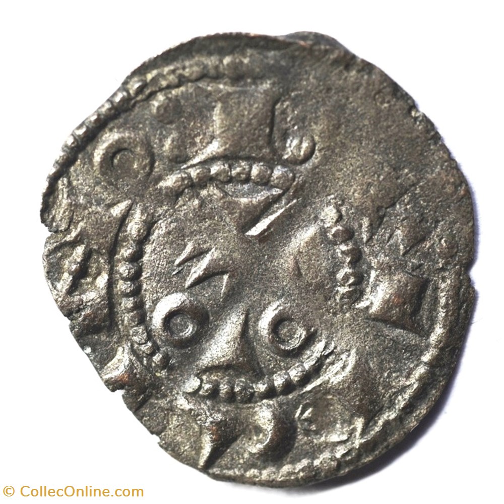Languedoc Barcelone Denier anonyme monnaies europe medievale france feodales languedoc barcelone denier anonyme