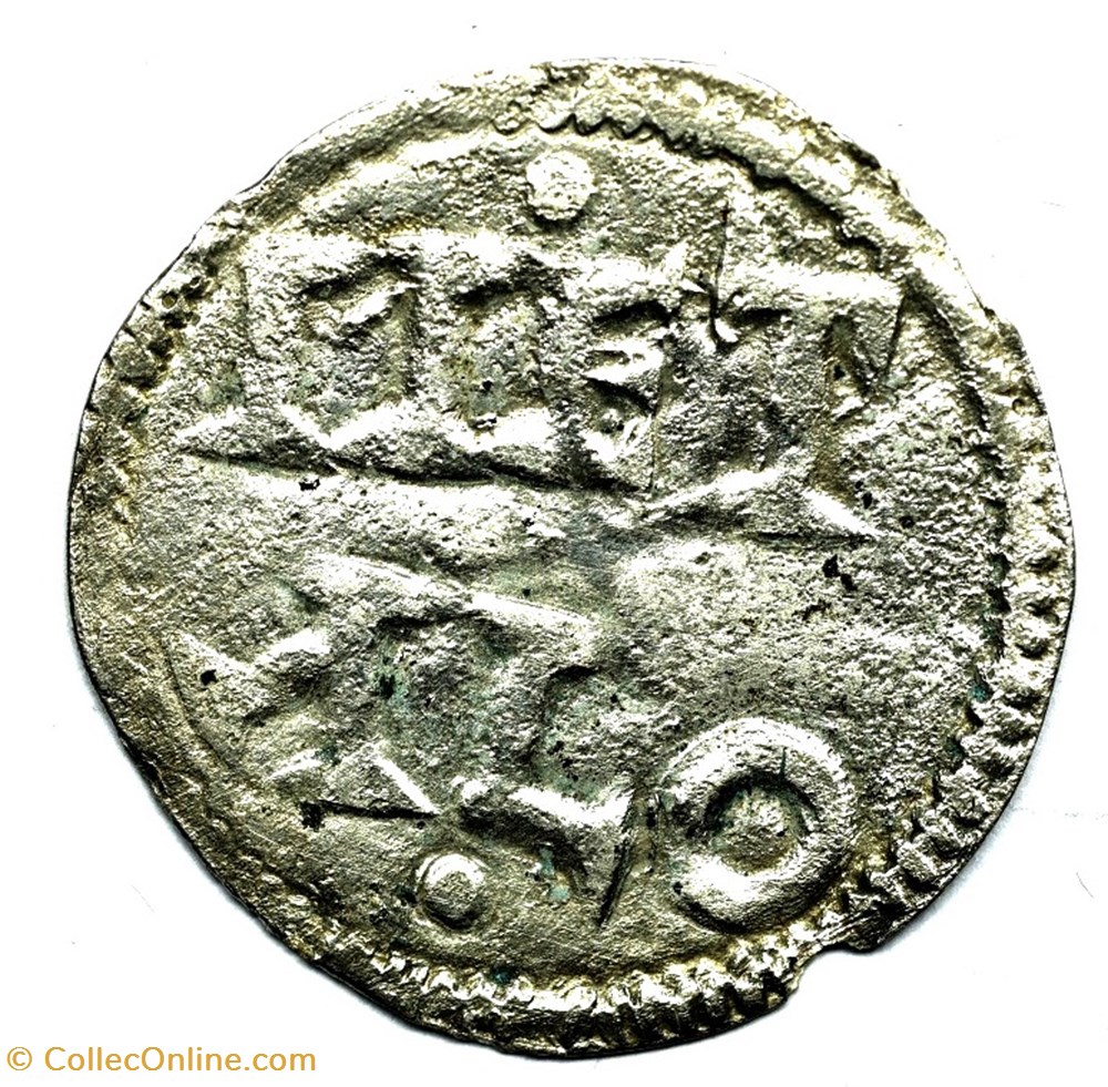 monnaies europe medievale france feodales poitou comte de poitiers denier anonyme