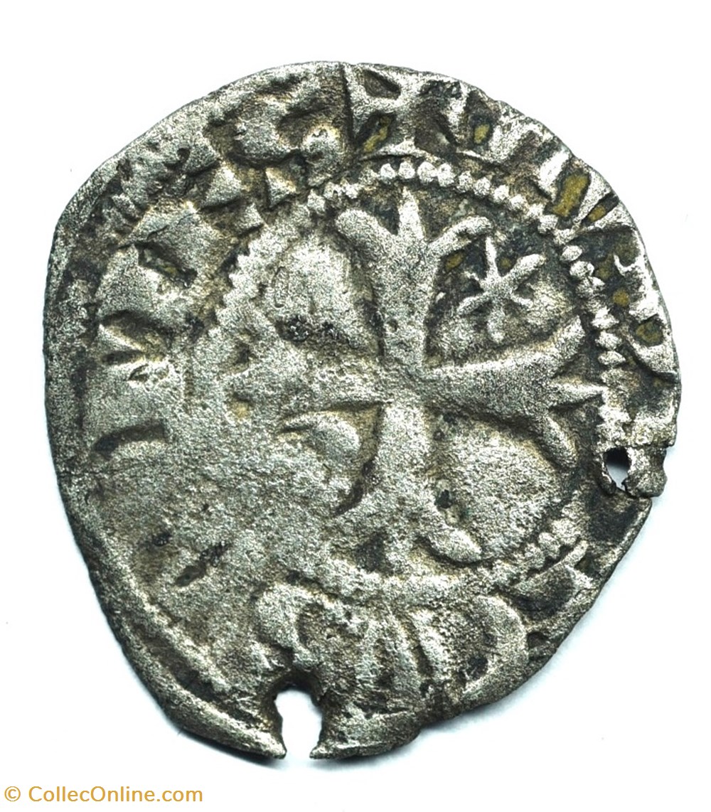 Nivernais Nevers Denier Louis I° de Dampierre monnaies europe medievale france feodales nivernais nevers denier louis i de dampierre