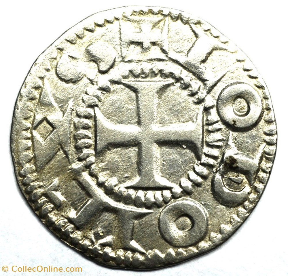 Angoumois Comté d'Angoulème Denier anonyme monnaies europe medievale france feodales angoumois comte angouleme denier anonyme