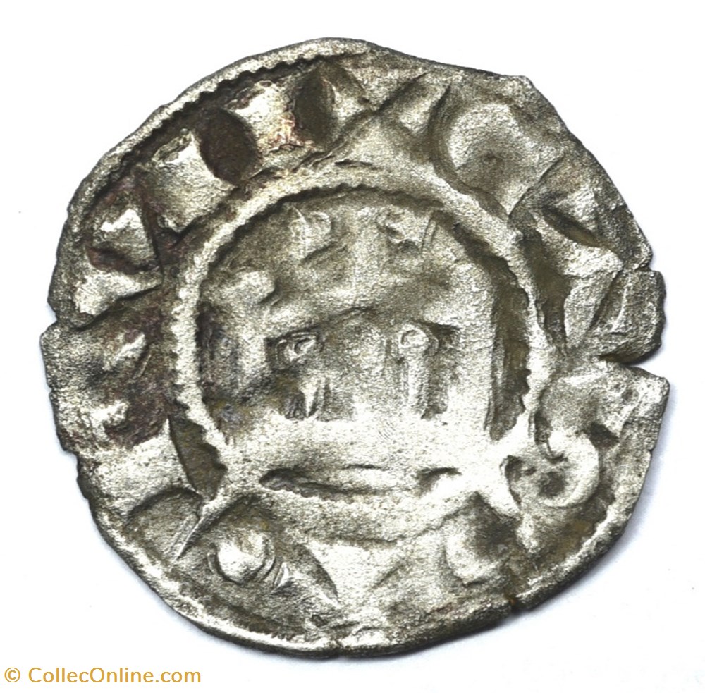 monnaies europe medievale france feodales berry saint aignan denier henri ii de donzy