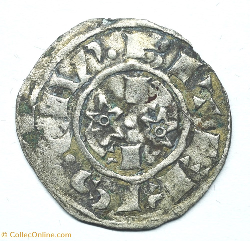 Languedoc Béziers Denier Raymond Trencavel monnaies europe medievale france feodales languedoc beziers denier raymond trencavel