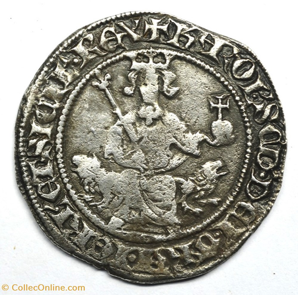 Provence Comté de Provence Carlin Charles II d'Anjou monnaies europe medievale france feodales provence comte de provence carlin charles ii anjou