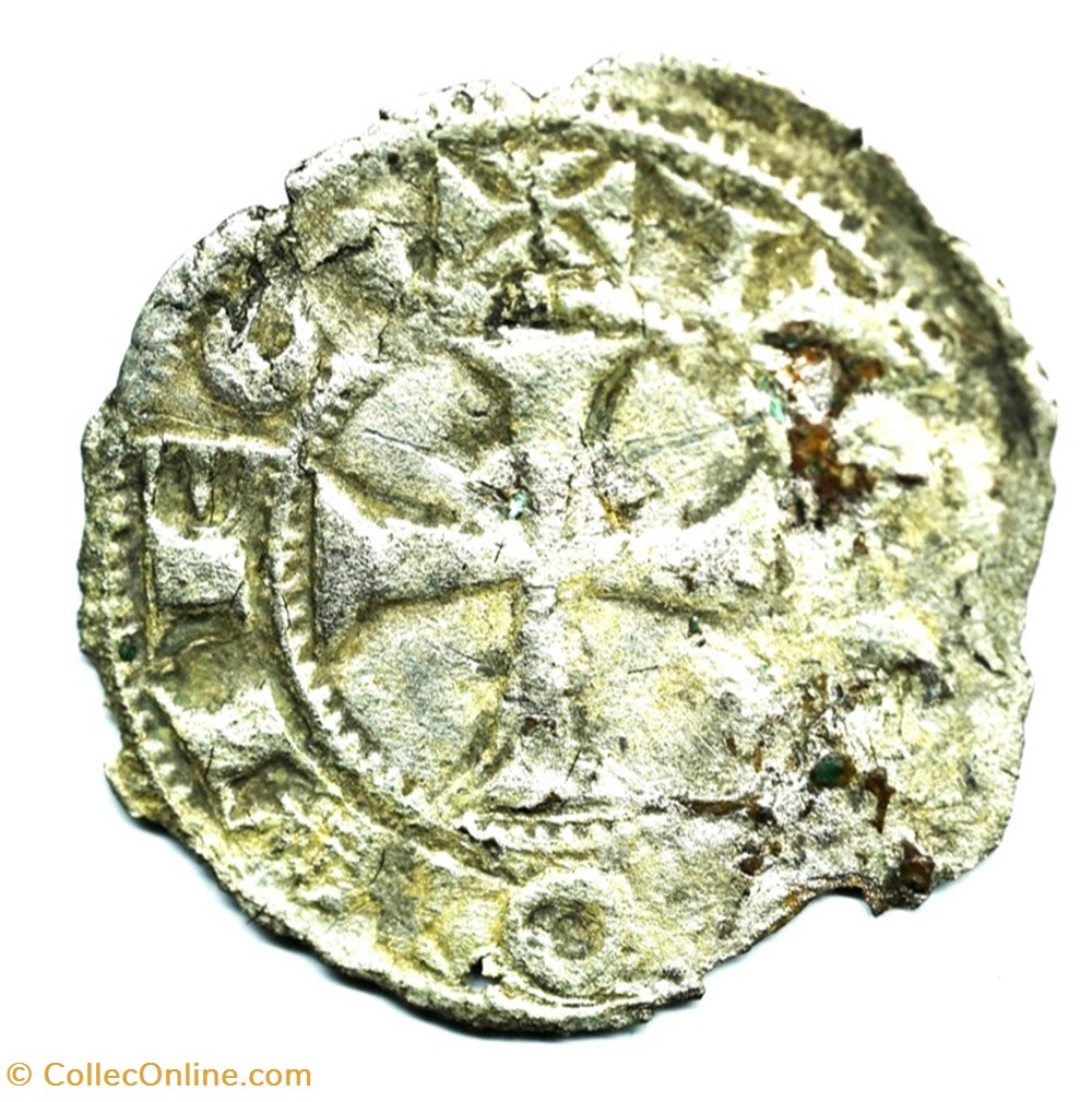 Languedoc Rodez Obole Hugues monnaies europe medievale france feodales languedoc rodez obole hugues
