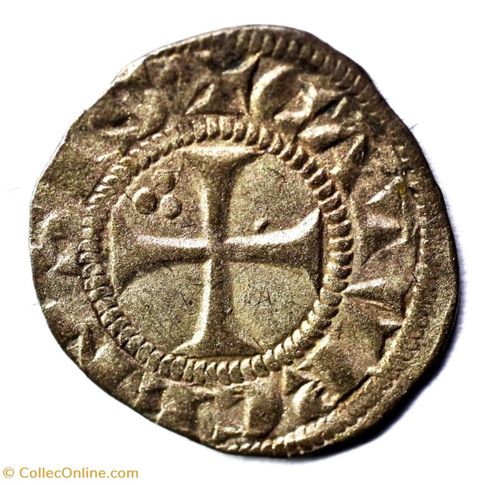 Languedoc Cahors Obole Guillaume de Cardaillac monnaies europe medievale france feodales languedoc cahors obole guillaume de cardaillac