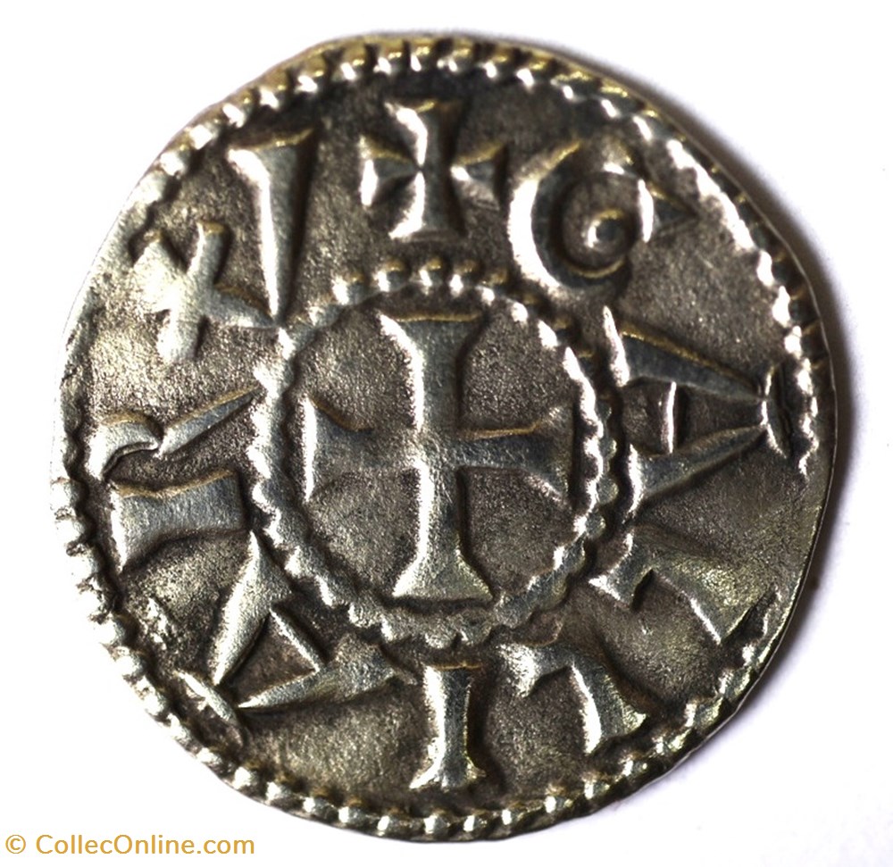 monnaies europe medievale france feodales lyonnais archeveche de lyon denier anonyme