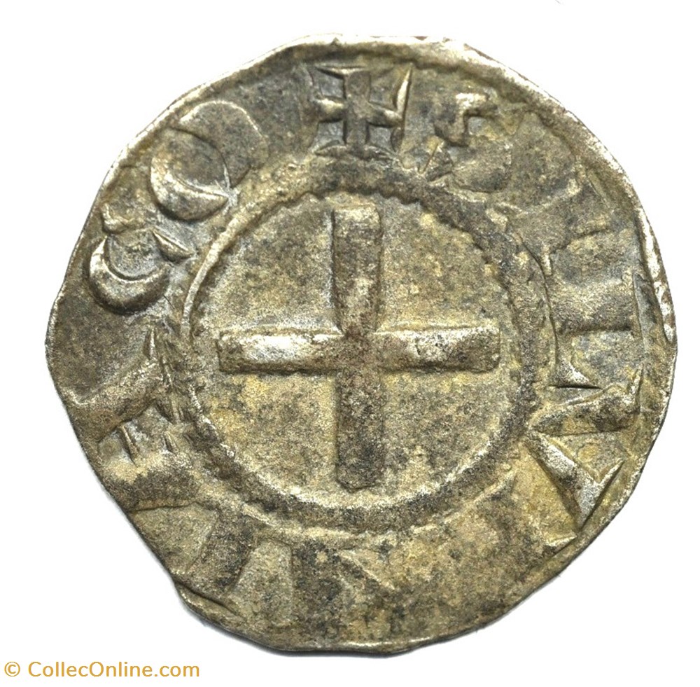 monnaies europe medievale france feodales bourbonnais souvigny denier prieurs de souvigny