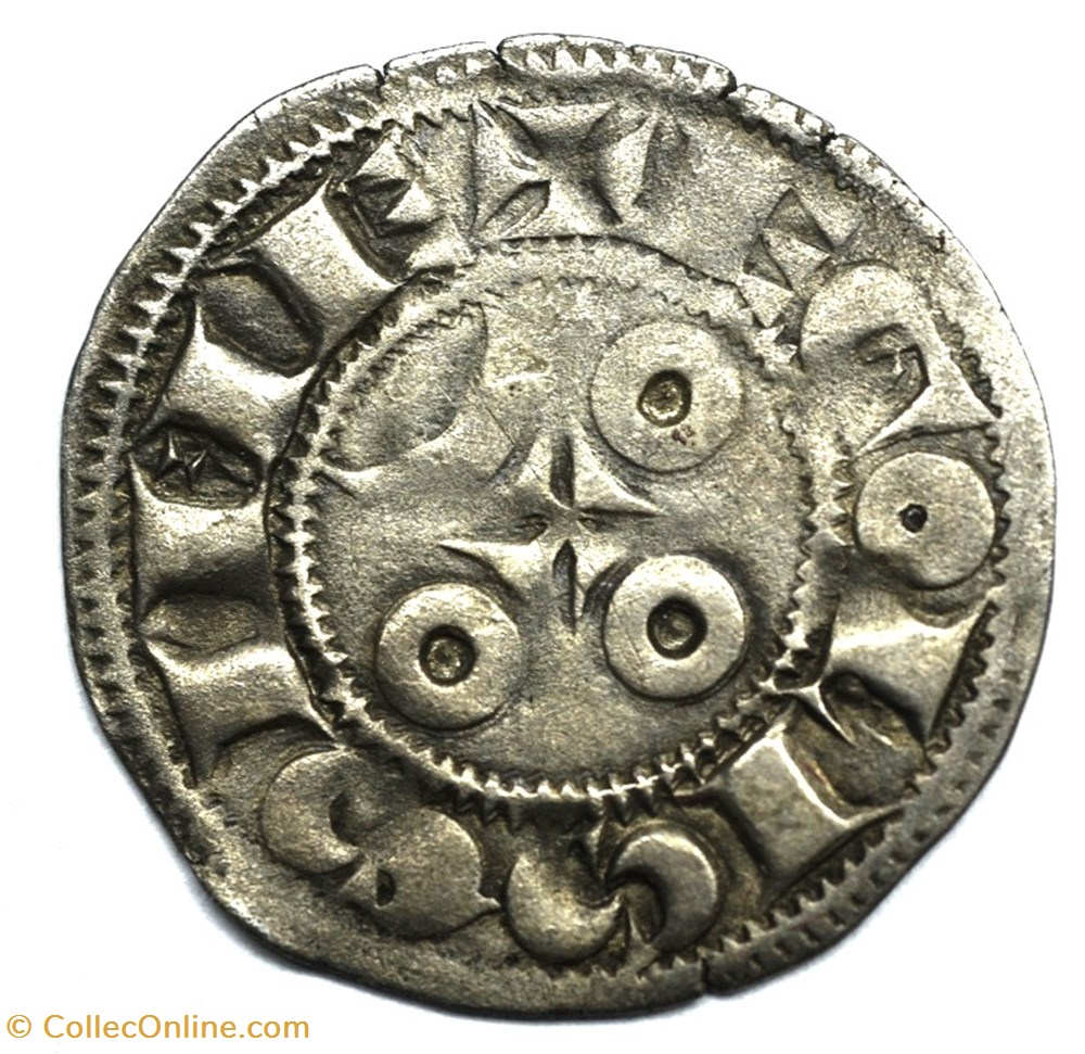 Angoumois Comté d'Angoulème Denier Louis monnaies europe medievale france feodales angoumois comte angouleme denier louis