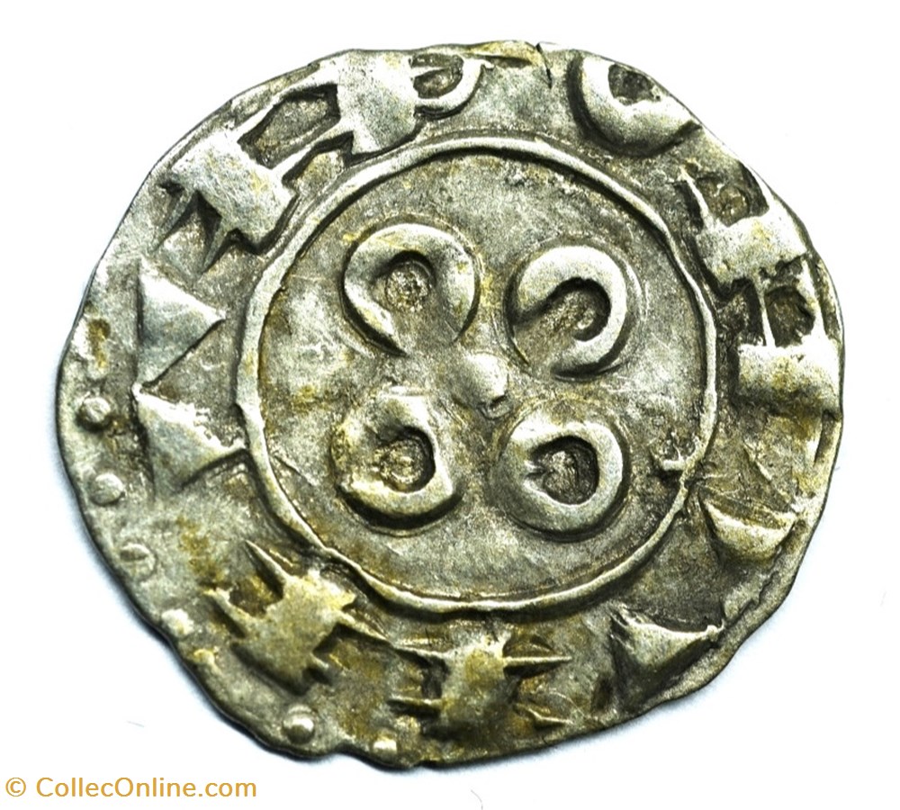 Languedoc Melgueil Denier melgorien anonyme monnaies europe medievale france feodales languedoc melgueil denier melgorien anonyme