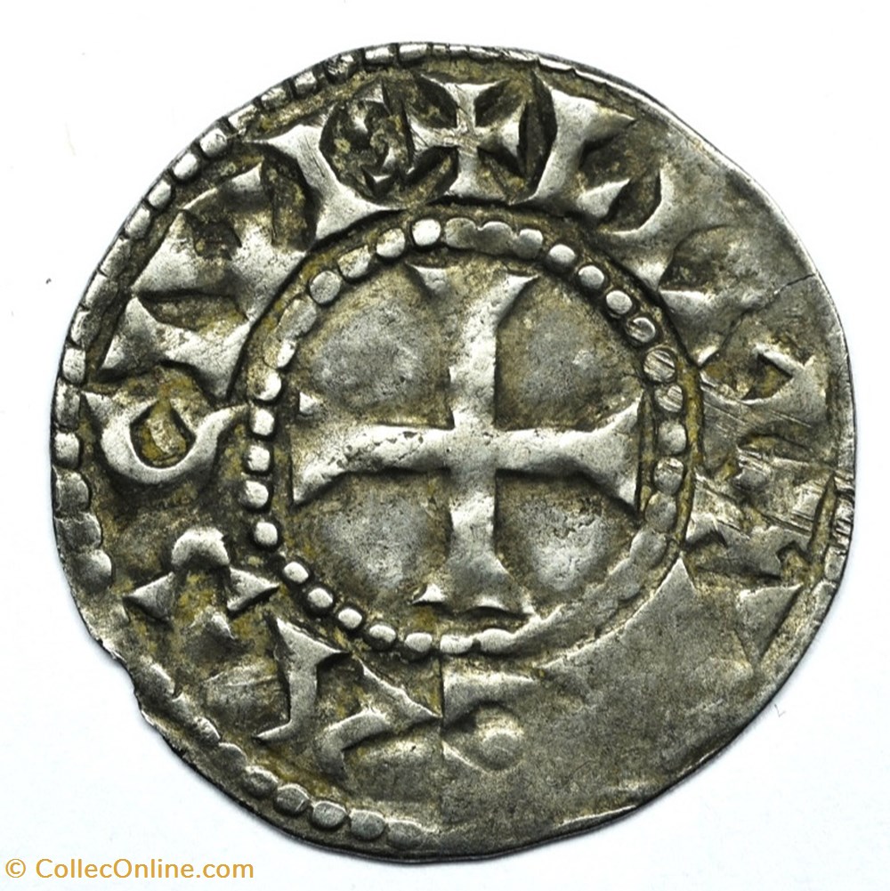 monnaies europe medievale france feodales limousin limoges denier anonyme au type eudes