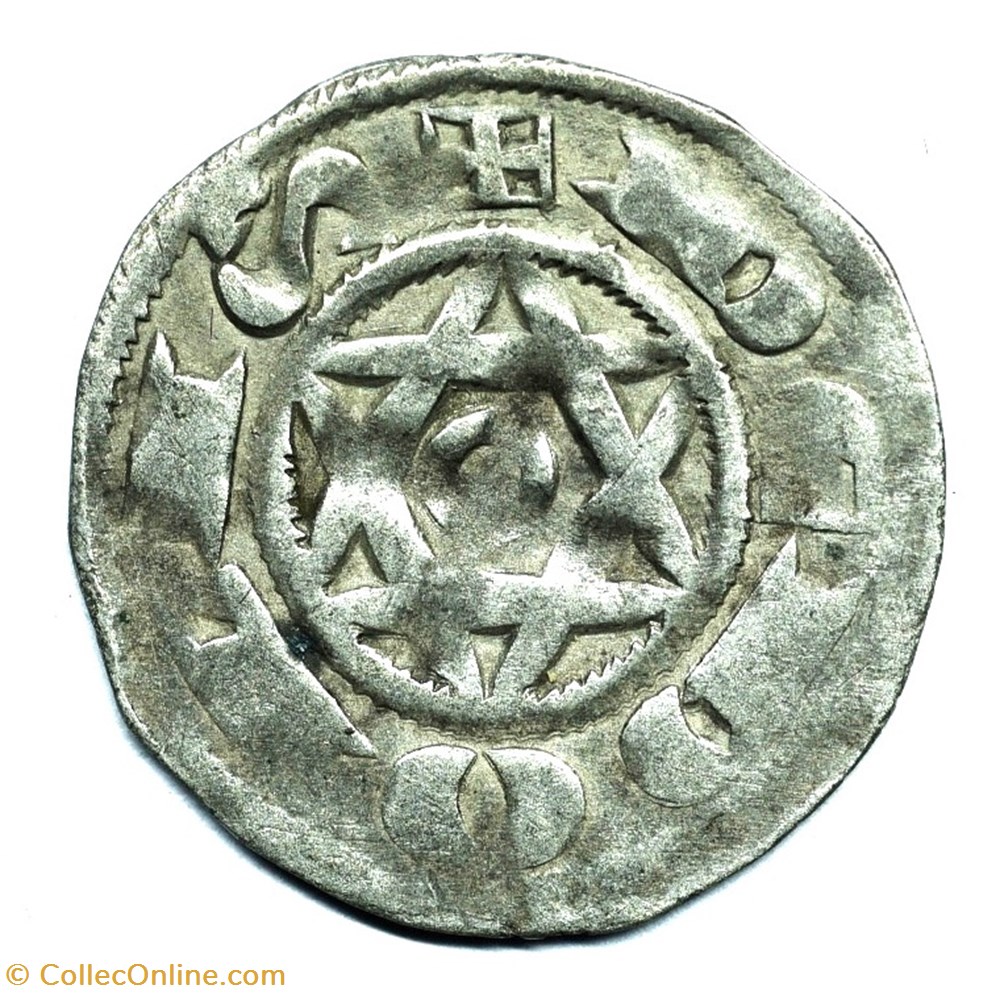 monnaies europe medievale france feodales berry deols denier raoul iv v vi