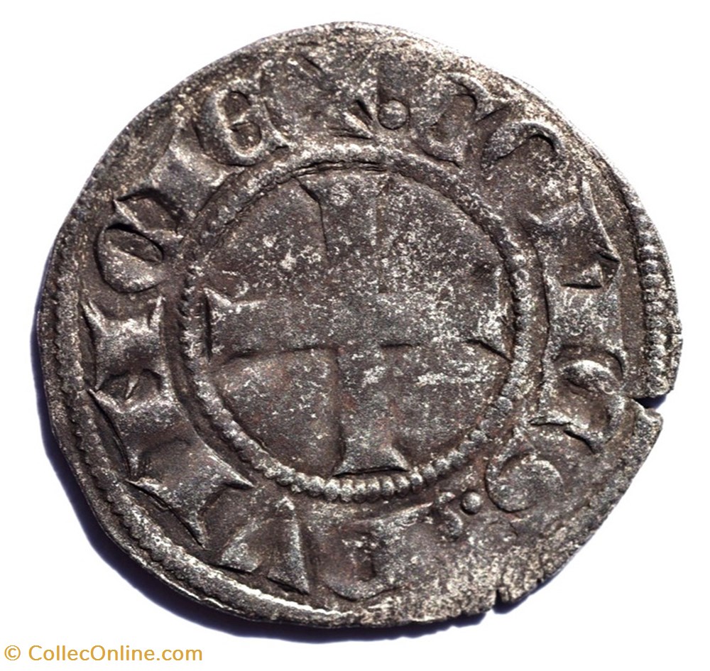 Provence Comté de Provence Denier Charles I d'Anjou monnaies europe medievale france feodales provence comte de provence denier charles i anjou