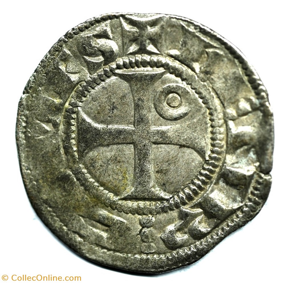 Languedoc Rodez Denier Henri II monnaies europe medievale france feodales languedoc rodez denier henri ii