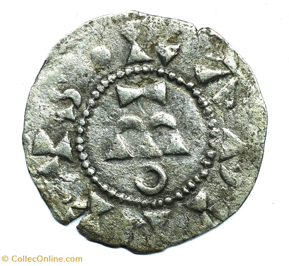 monnaies europe medievale france feodales berry issoudun denier raoul iii