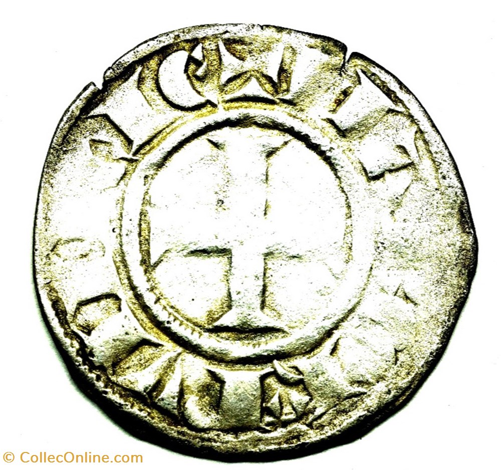 monnaies europe medievale france feodales provence marquisat de provence denier alphonse de poitiers