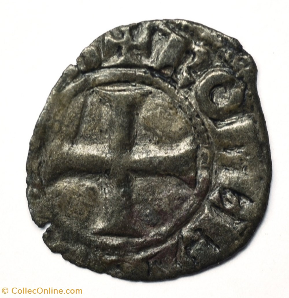 monnaies europe medievale france feodales berry mehun sur yevre obole robert iii artois