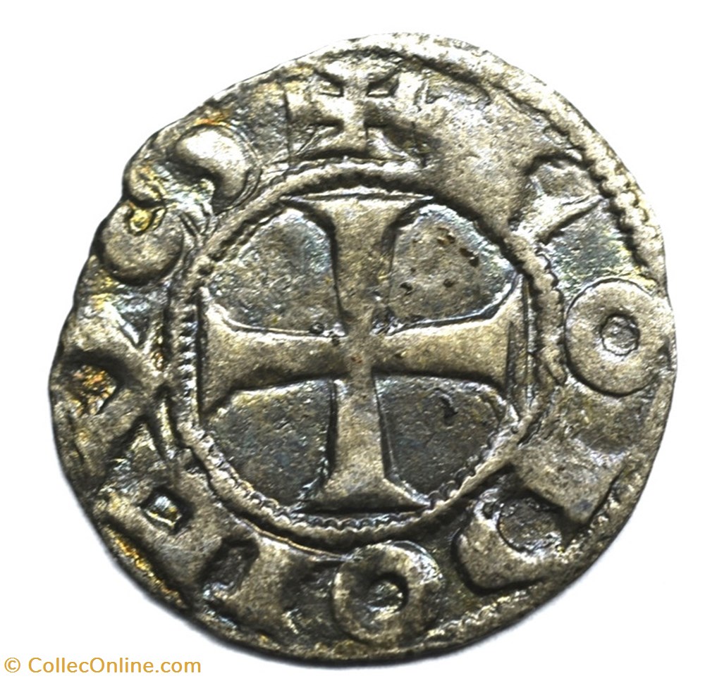 Angoumois Comté d'Angoulème Obole anonyme monnaies europe medievale france feodales angoumois comte angouleme obole anonyme