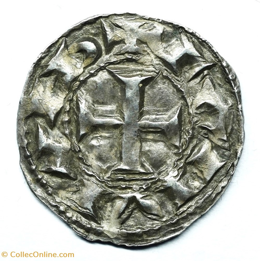 Languedoc Albi Denier Raimond monnaies europe medievale france feodales languedoc albi denier raimond