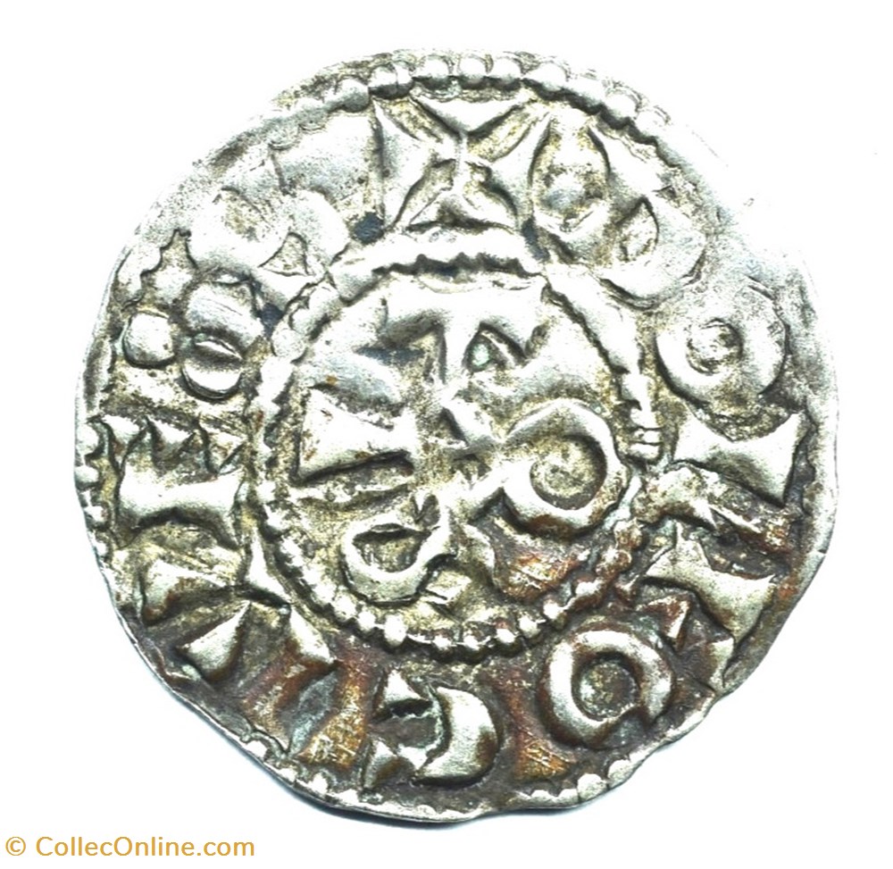 Berry Déols Denier Eudes l'Ancien monnaies europe medievale france feodales berry deols denier eudes ancien