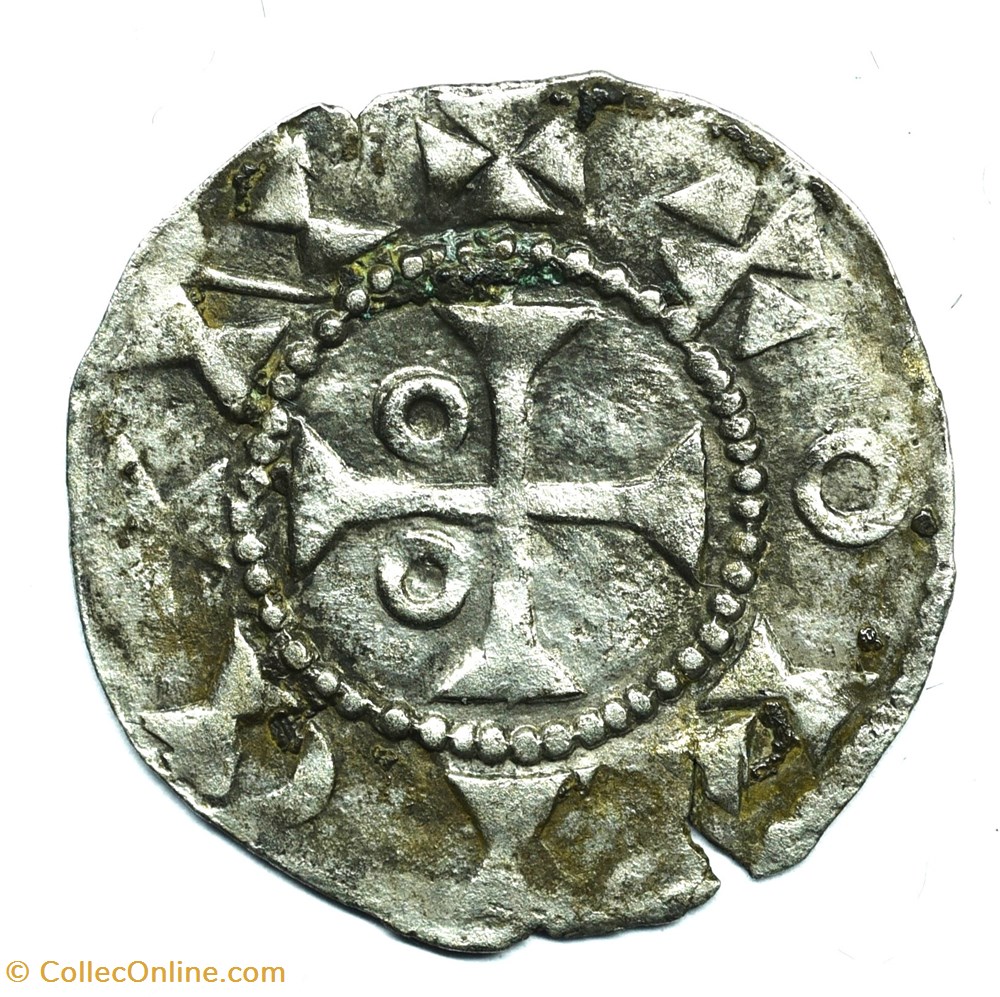 monnaies europe medievale france feodales berry issoudun denier raoul iii