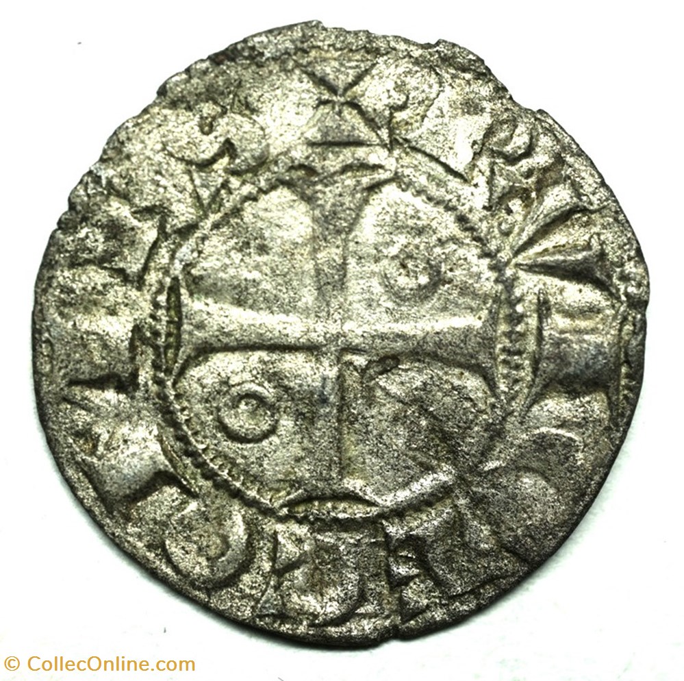 Limousin Vicomté de Turenne Denier Raymond VI monnaies europe medievale france feodales limousin vicomte de turenne denier raymond vi