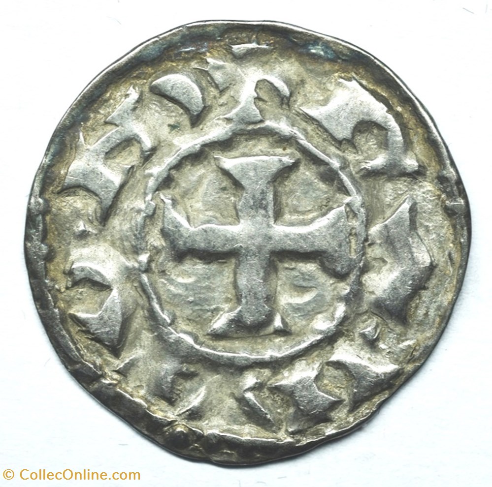 Languedoc Albi Denier Raimond monnaies europe medievale france feodales languedoc albi denier raimond