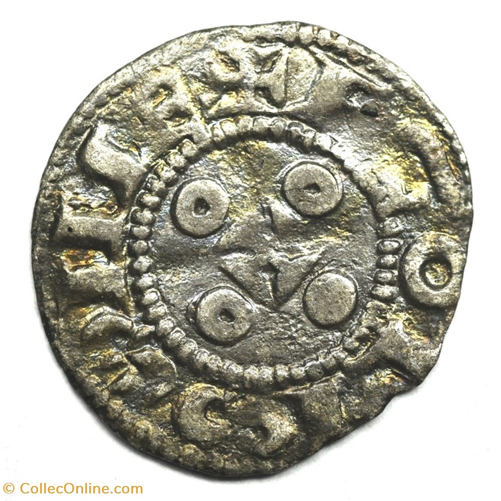 Angoumois Comté d'Angoulème Obole anonyme monnaies europe medievale france feodales angoumois comte angouleme obole anonyme