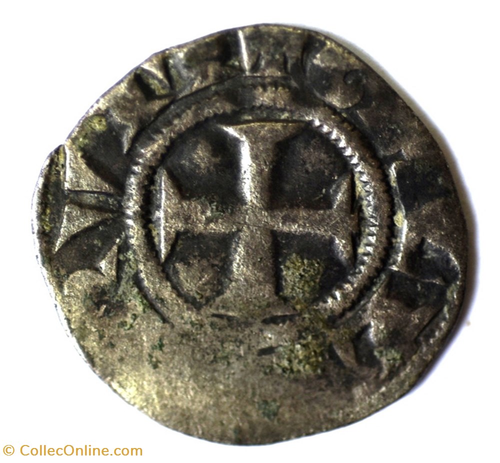 monnaies europe medievale france feodales lyonnais archeveche de lyon obole anonyme