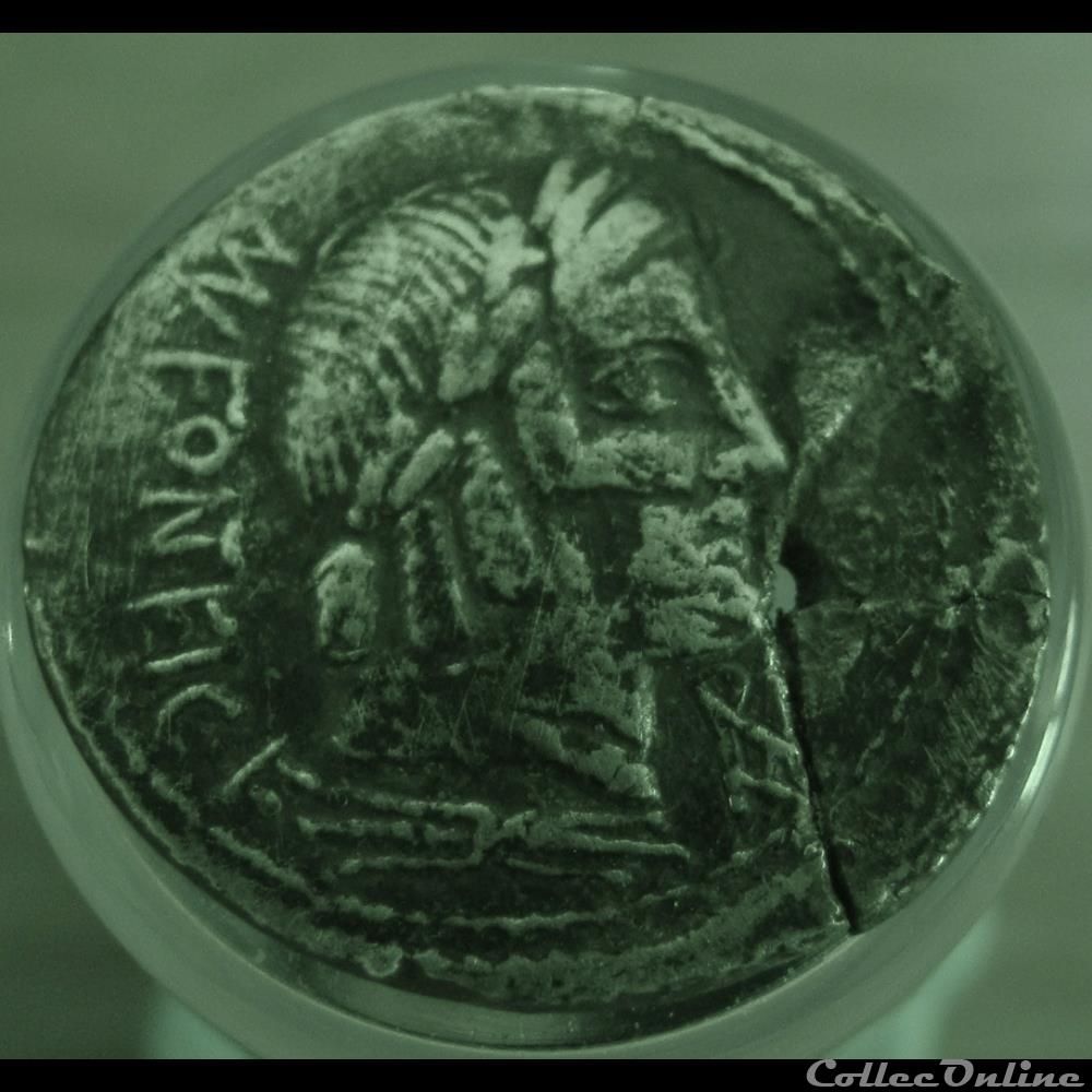 Denier Fonteia monnaie antique romaine denier fonteia