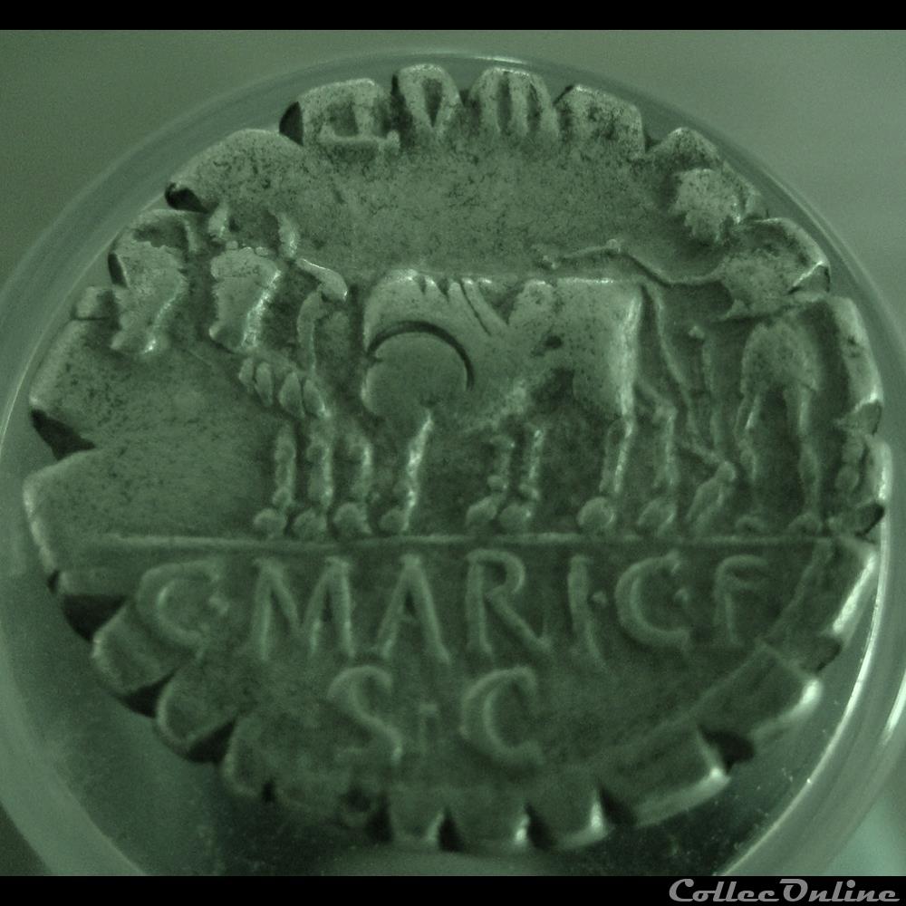 monnaie antique romaine denier maria