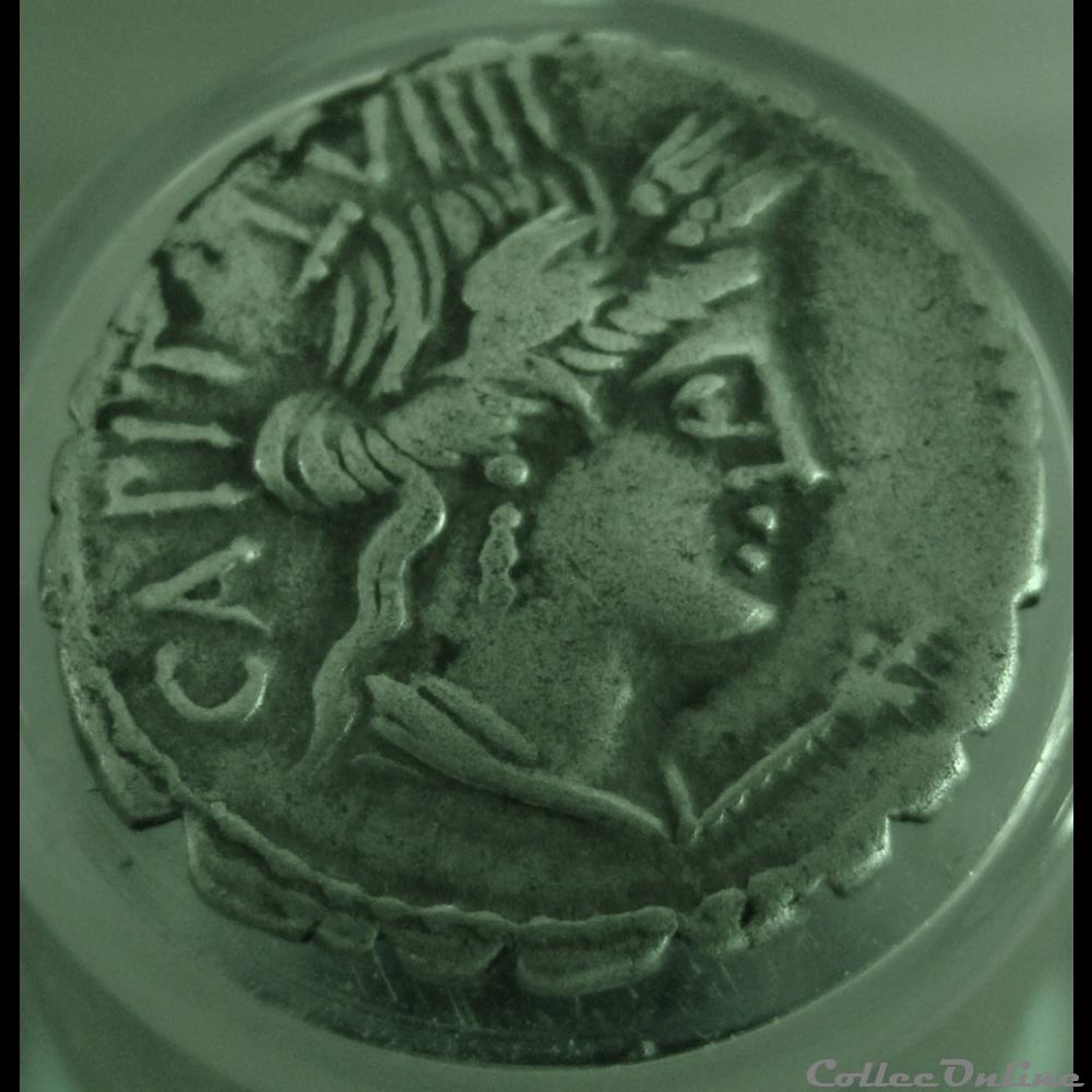 monnaie antique romaine denier maria