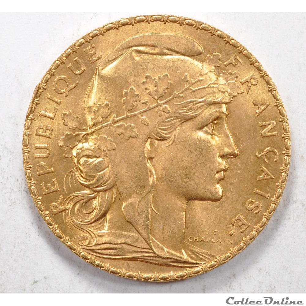 20 francs Coq liberté égalité fraternité 1911 monnaie france moderne 20 francs coq liberte egalite fraternite 1911