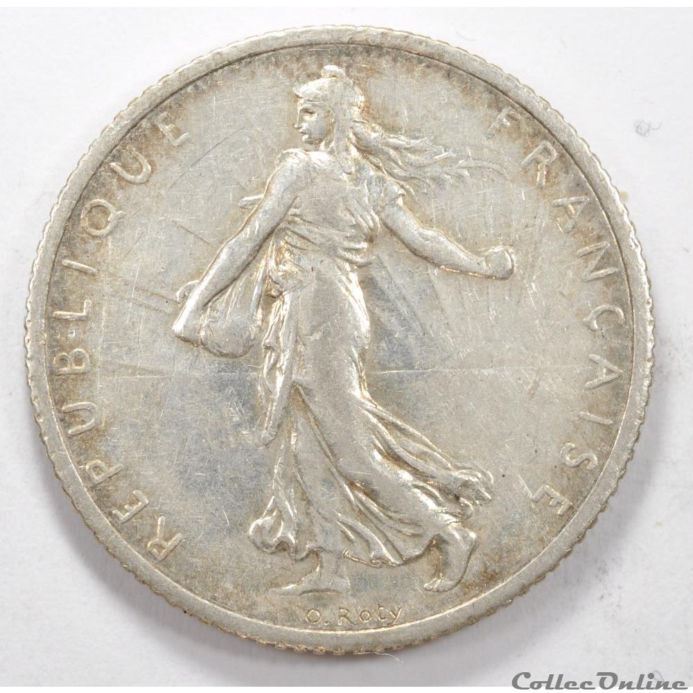 1 Franc Semeuse 1919 monnaie france moderne 1 franc semeuse 1919