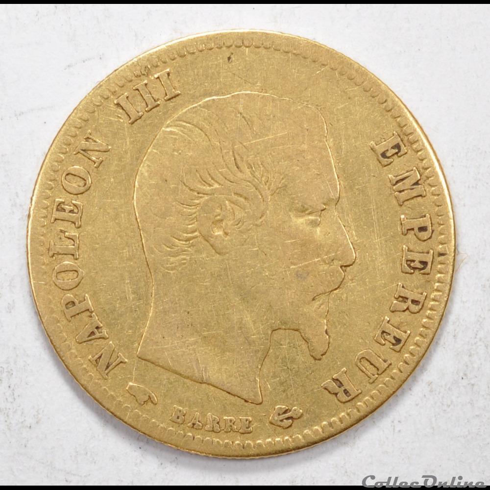 5 franc Napoleon III tete nue 1858 monnaie france moderne 5 franc napoleon iii tete nue 1858