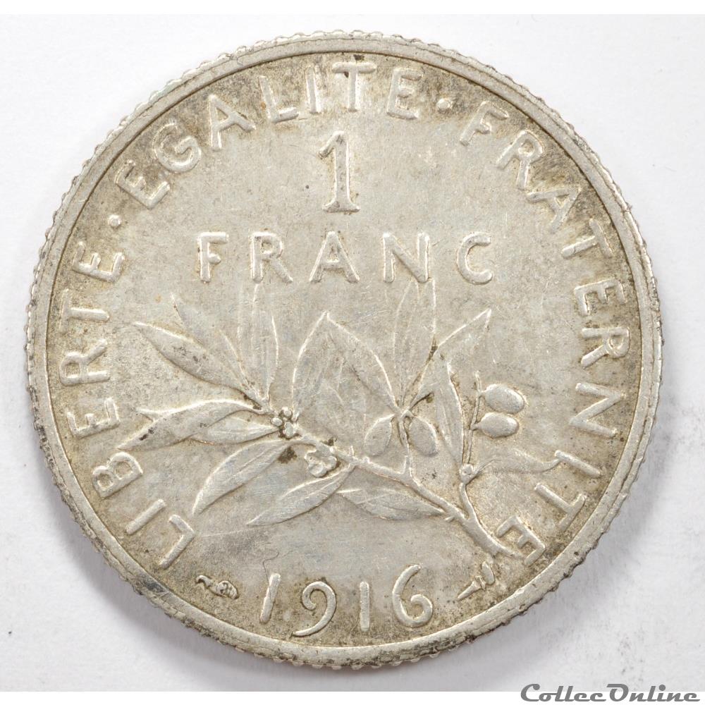 1 Franc Semeuse monnaie france moderne 1 franc semeuse