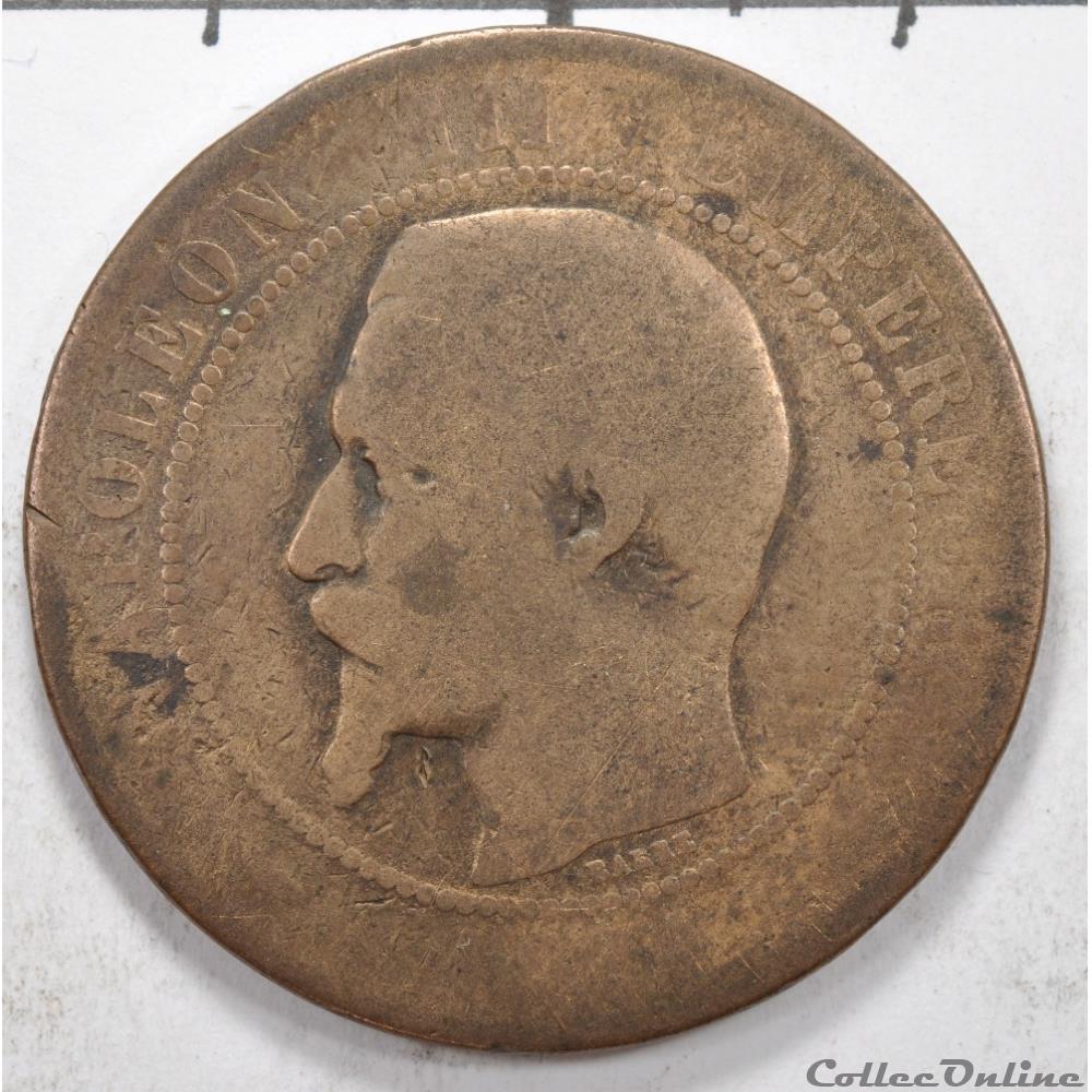 10 centimes Napoleon III monnaie france moderne 10 centimes napoleon iii