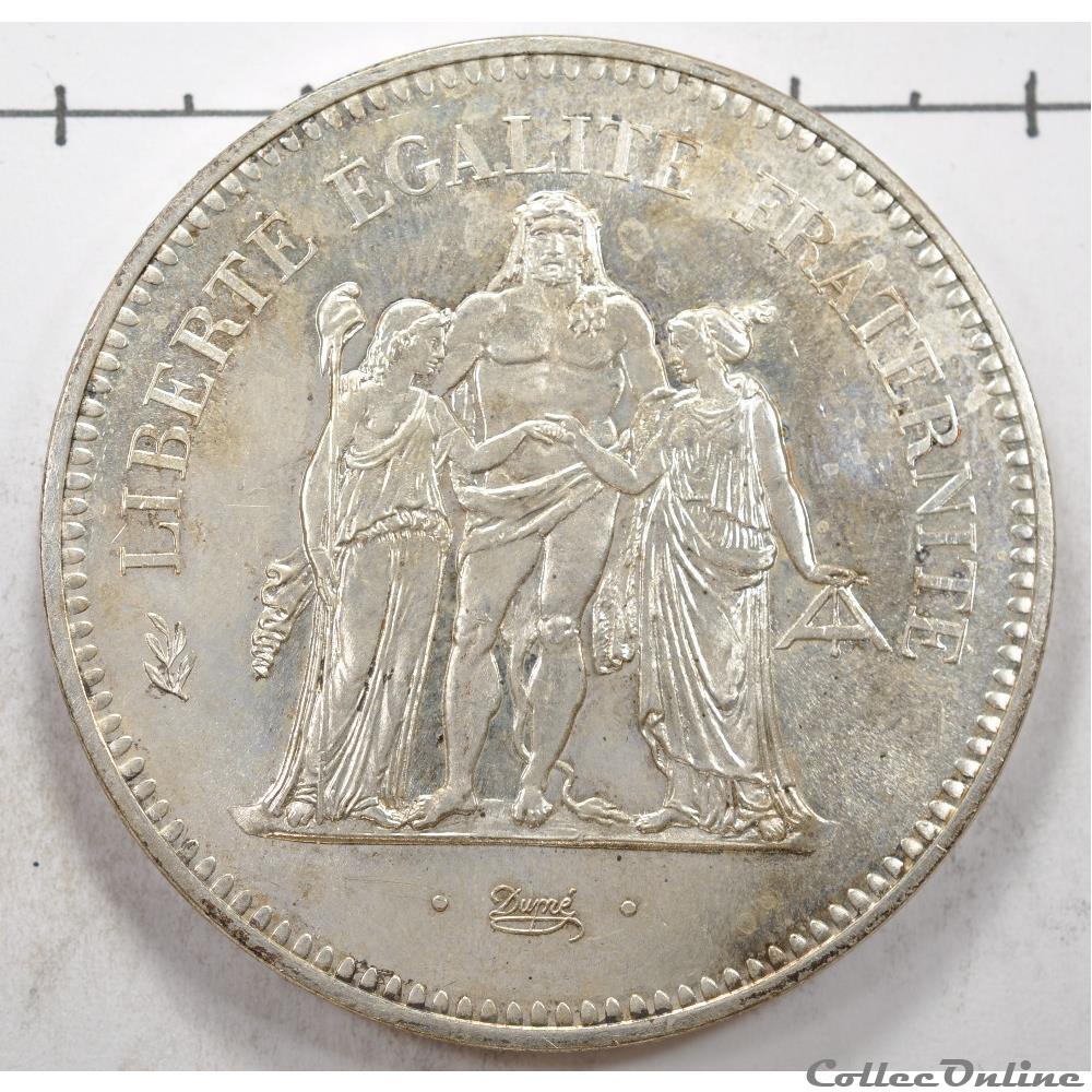 50 Franc Hercule 1974 monnaie france moderne 50 franc hercule 1974