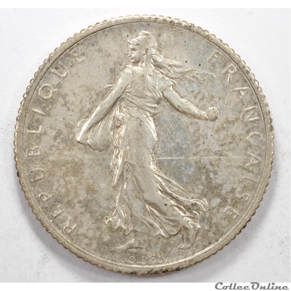 1 Franc Semeuse 1918 monnaie france moderne 1 franc semeuse 1918